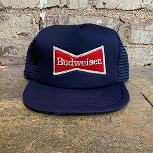 Vintage Budweiser trucker hat